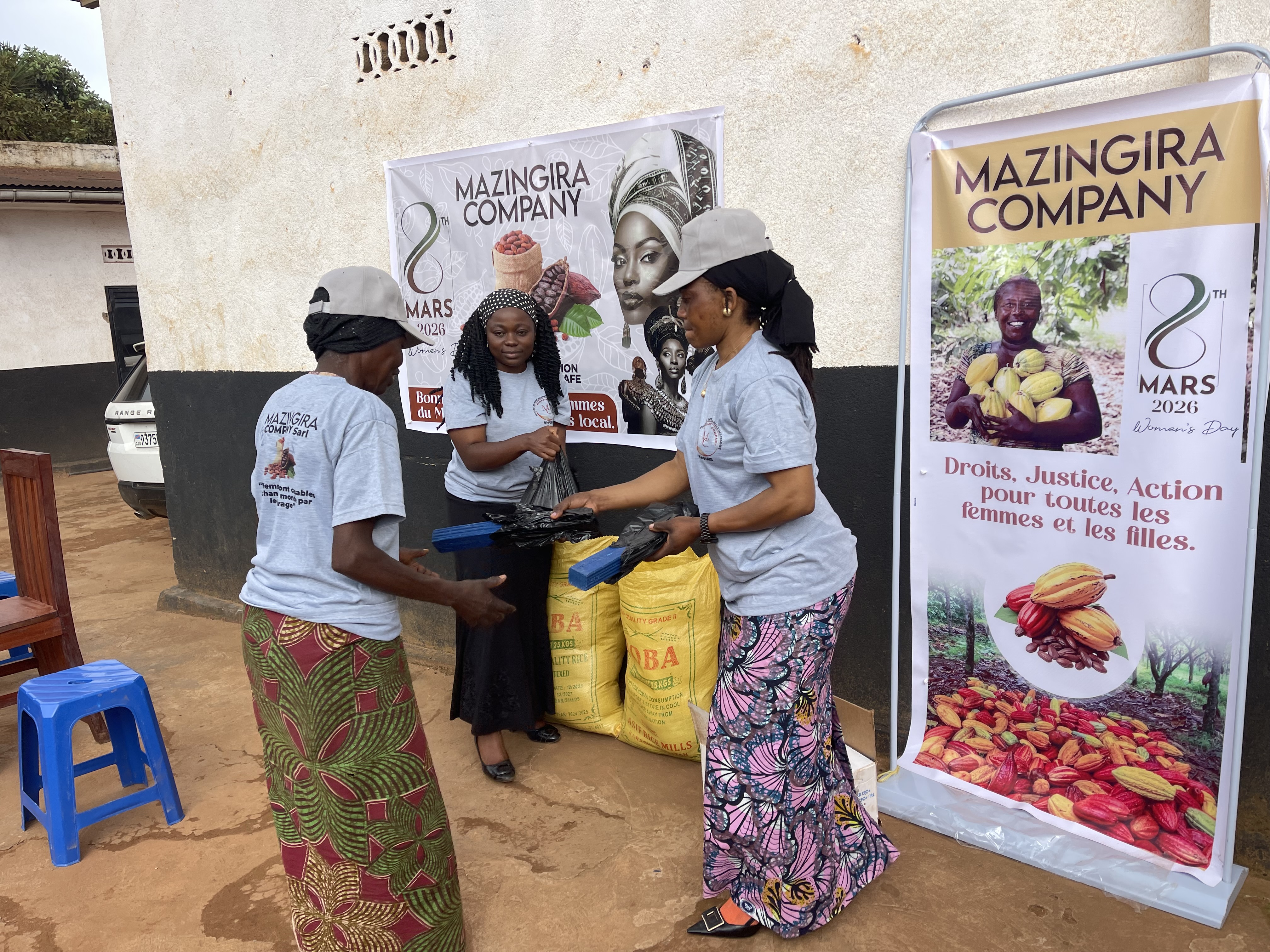 Partage des cadeaux aux femmes MAZINGIRA à l’occasion de la journée internationale de la femme au 08/03/2026